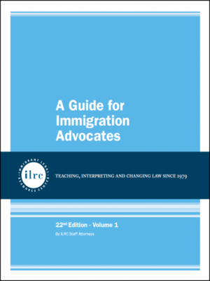 cover image of A Guide for Immigration Advocates vol. 1